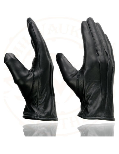 Guantes de motocicleta Milwaukee Leather SH234 térmicos negros