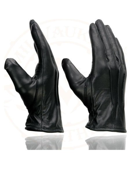 Guantes de motocicleta Milwaukee Leather SH234 térmicos negros