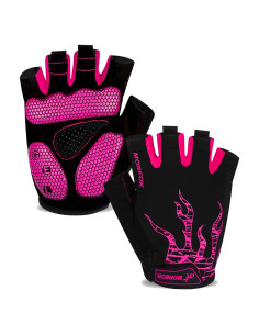 Guantes de Ciclismo MOREOK Unisex con Almohadilla de Gel 5MM