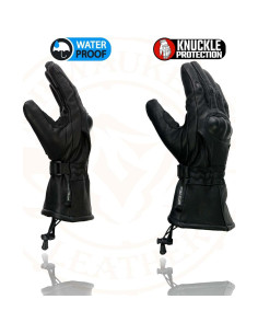 Guantes de motocicleta impermeables Milwaukee Leather SH815 3X 2