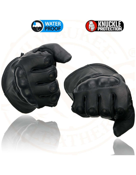 Guantes de motocicleta impermeables Milwaukee Leather SH815 3X