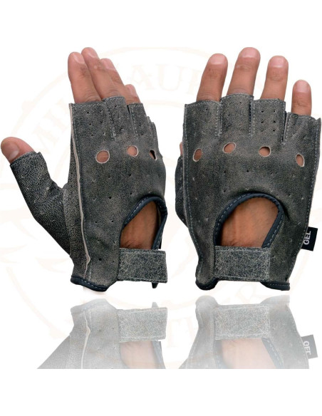 Guantes de Moto Milwaukee Leather MG7557 con Palma de Gel
