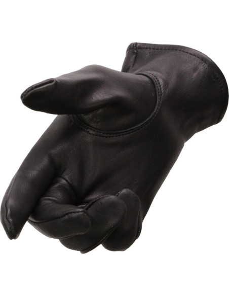 Guantes de piel de ciervo Milwaukee Leather MG7595 para hombres