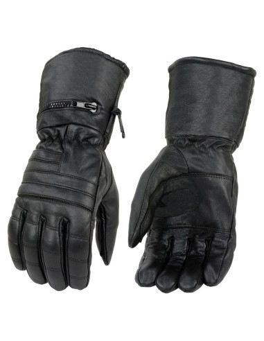 Guantes de moto Milwaukee Leather SH230 con mitón de lluvia
