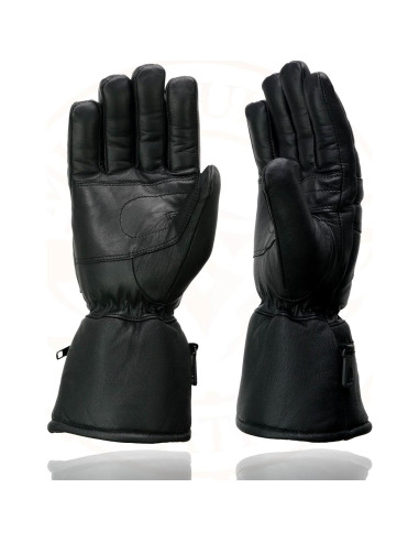 Guantes de moto Milwaukee Leather SH230 con mitón de lluvia