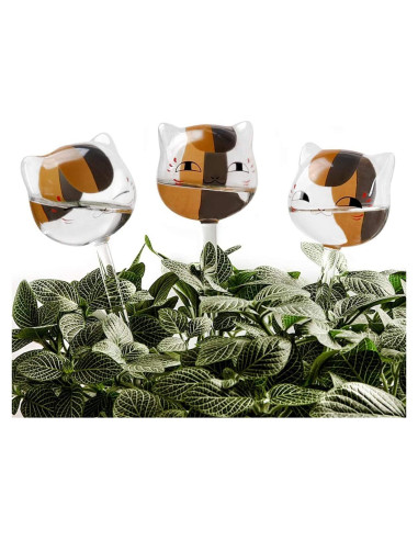 Esferas de Autorriego de Vidrio KiKiHeim para Plantas 190ml