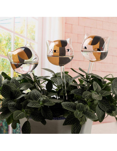 Esferas de Autorriego de Vidrio KiKiHeim para Plantas 190ml