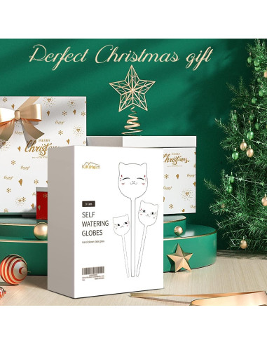 Esferas de Autorriego de Vidrio KiKiHeim para Plantas 190ml