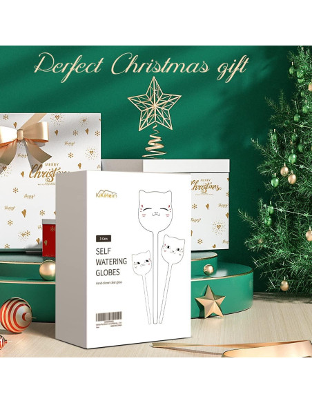 Esferas de Autorriego de Vidrio KiKiHeim para Plantas 190ml