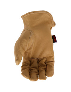 Guantes de Trabajo AquaArmor de Cuero Vacuno BOSS - Mediano 2