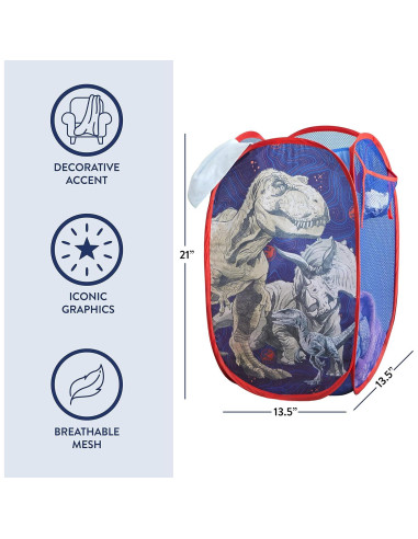 Cesto Plegable Idea Nuova Jurassic World 55x34x34 cm