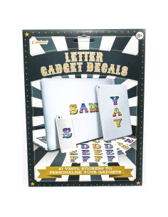 Calcomanías de Letras Coloridas Paladone - 97 Piezas Decorativas