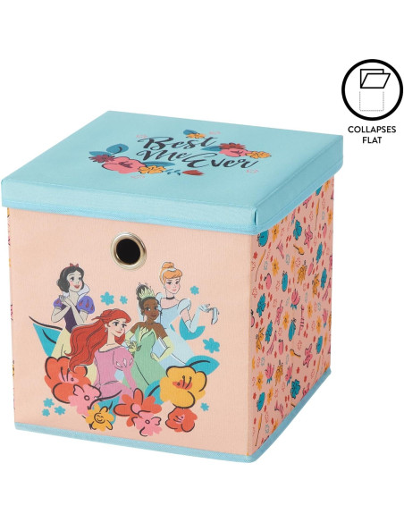 Cubo de Almacenamiento Plegable Idea Nuova Princesa 25,4 cm