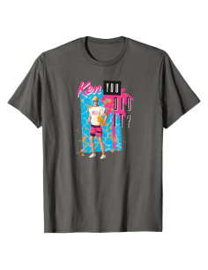 Camiseta Ken Barbie - ¿Ken Puedes Excavarlo? Gris Asfalto