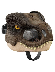 Máscara Chomp N Roar T. Rex Mattel con Sonidos y Movimiento