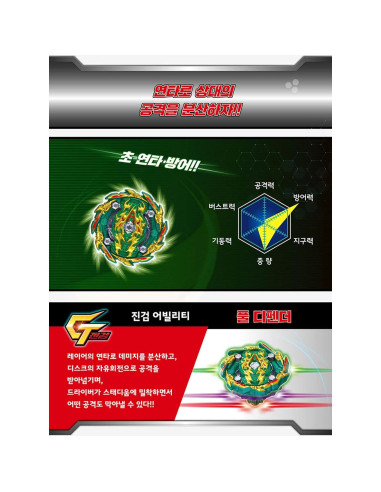 Tops de Batalla BelleJiu B-135 108g para 6 años+