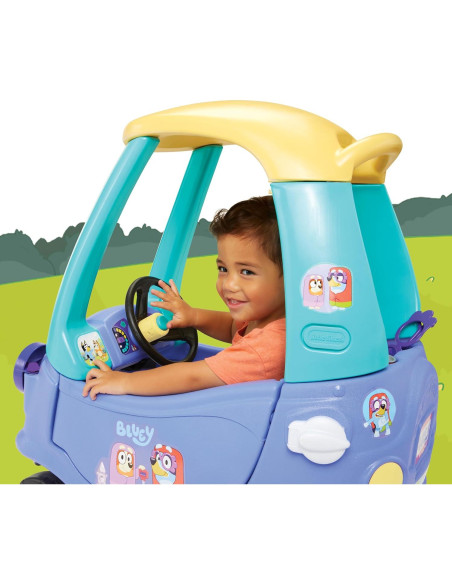 Coupé Little Tikes Bluey con Accesorios para Niños 1.5-5 Años