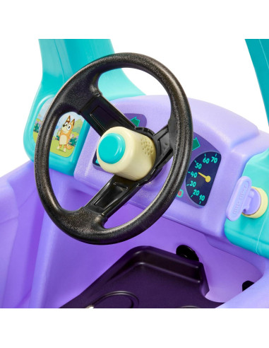 Coupé Little Tikes Bluey con Accesorios para Niños 1.5-5 Años