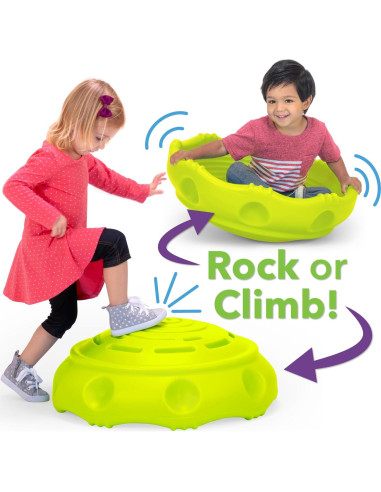 Simplay3 Disco de Balanceo y Escalada Verde 3.65 kg