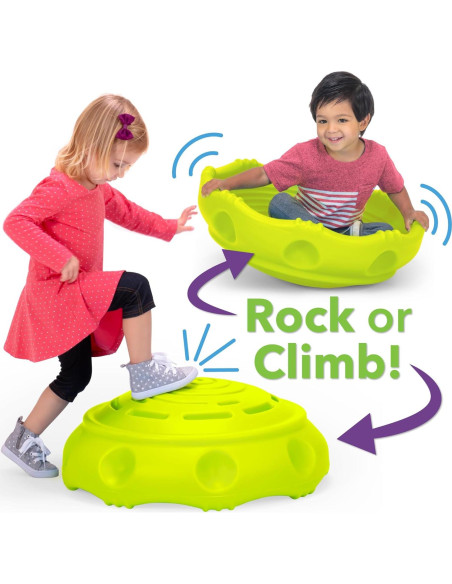 Simplay3 Disco de Balanceo y Escalada Verde 3.65 kg