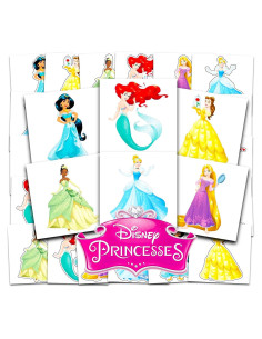 Tatuajes Temporales Disney Crenstone 72 Piezas 5,08 cm