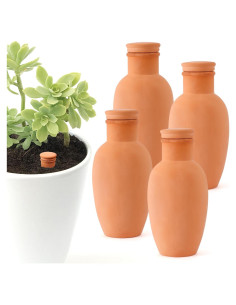 4 Esferas de Riego para Plantas Lovely Ran de Cerámica 50.9cm