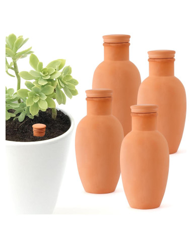 4 Esferas de Riego para Plantas Lovely Ran de Cerámica 50.9cm