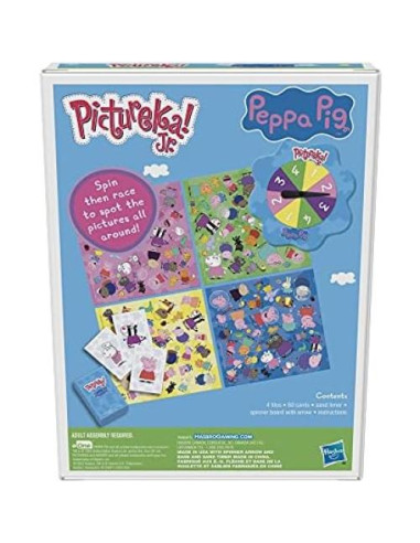 Juego de Mesa Hasbro Gaming Pictureka! Junior Peppa Pig