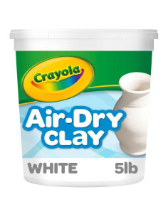 Arcilla Secado al Aire Crayola 2.27 kg Blanca para Modelar