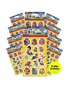 Adhesivos Paw Patrol Trends Internacional 10 Paquetes