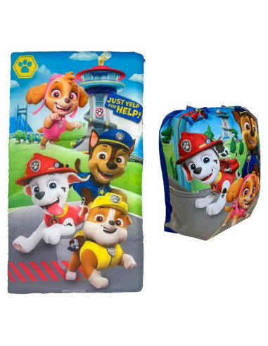 Saco de Dormir Franco Paw Patrol 2 Piezas Suave y Liviano