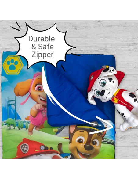 Saco de Dormir Franco Paw Patrol 2 Piezas Suave y Liviano