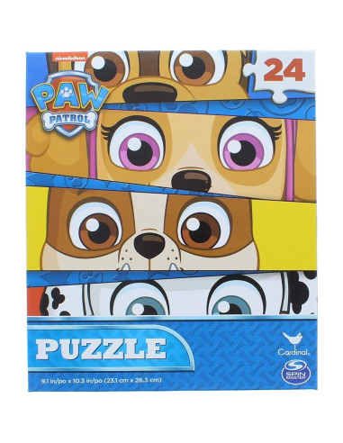 Paquete de 3 rompecabezas Paw Patrol 24 piezas para 4 años