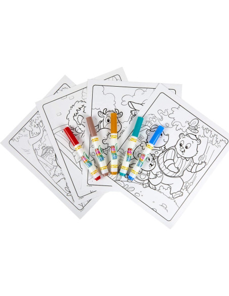 Crayola Color Wonder Cuentos de Hadas 18 Páginas y 5 Marcadores