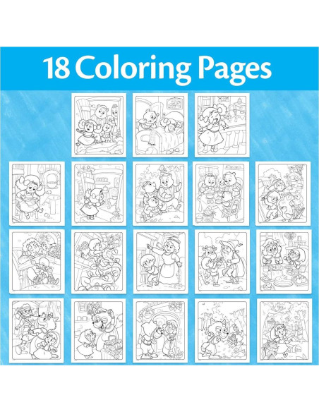 Crayola Color Wonder Cuentos de Hadas 18 Páginas y 5 Marcadores