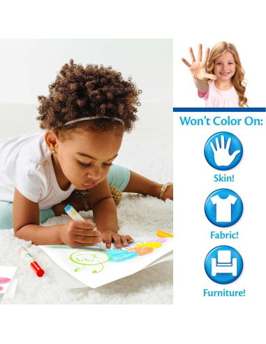 Crayola Color Wonder Cuentos de Hadas 18 Páginas y 5 Marcadores