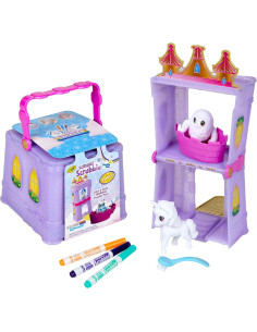 Juego de Palacio Crayola Scribble Scrubbie Mascotas 2