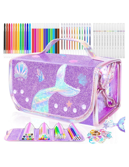 Juego de 70 Marcadores Lavables DreamyCandy Sirena