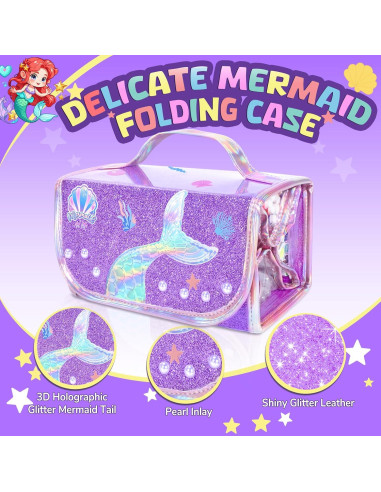 Juego de 70 Marcadores Lavables DreamyCandy Sirena