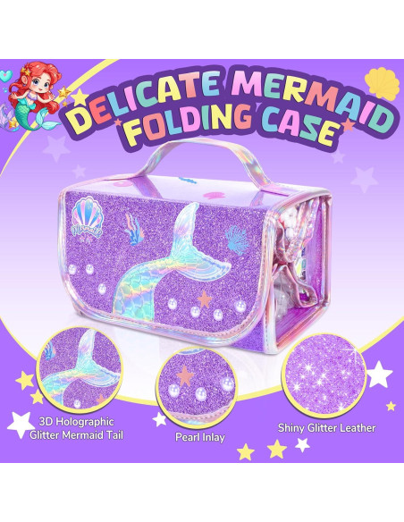 Juego de 70 Marcadores Lavables DreamyCandy Sirena