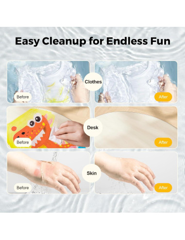 Barras de Pintura Tempera Jar Melo 16 Colores Lavables