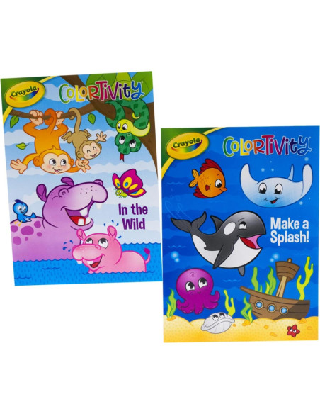 Libros para Colorear Crayola - Paquete de 7 Actividades