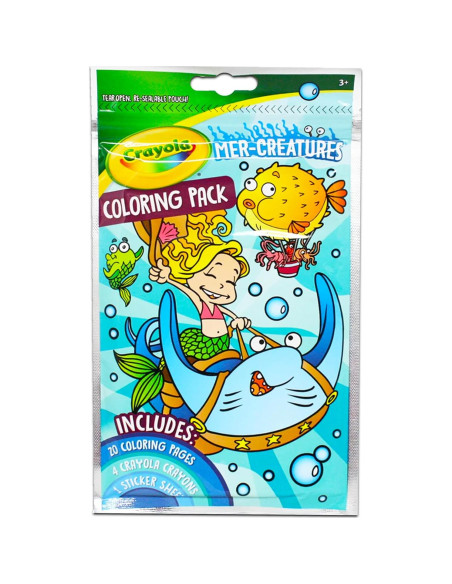 Libros para Colorear Crayola - Paquete de 7 Actividades