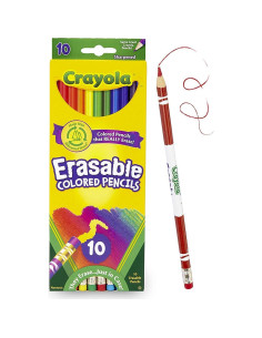 Lápices de Colores Borrables Crayola 10 Unidades 2