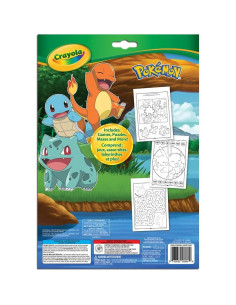 Libro de Colorear Crayola Pokémon 32 Páginas y 7 Marcadores 2