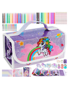Conjunto de Marcadores Unicornio Nicpro 115PCS Multicolor