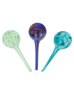 Juego de 3 Esferas de Riego de Vidrio Soplado Wyndham House