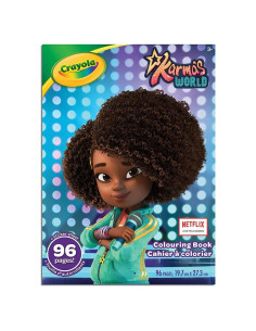 Libro para Colorear Crayola Karma's World 96 Páginas