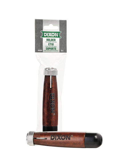 Soporte Crayón Dixon DIX00500 Madera Nogal Chuck Metal