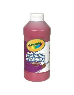 Pintura Tempera Lavable Crayola Roja 473 ml